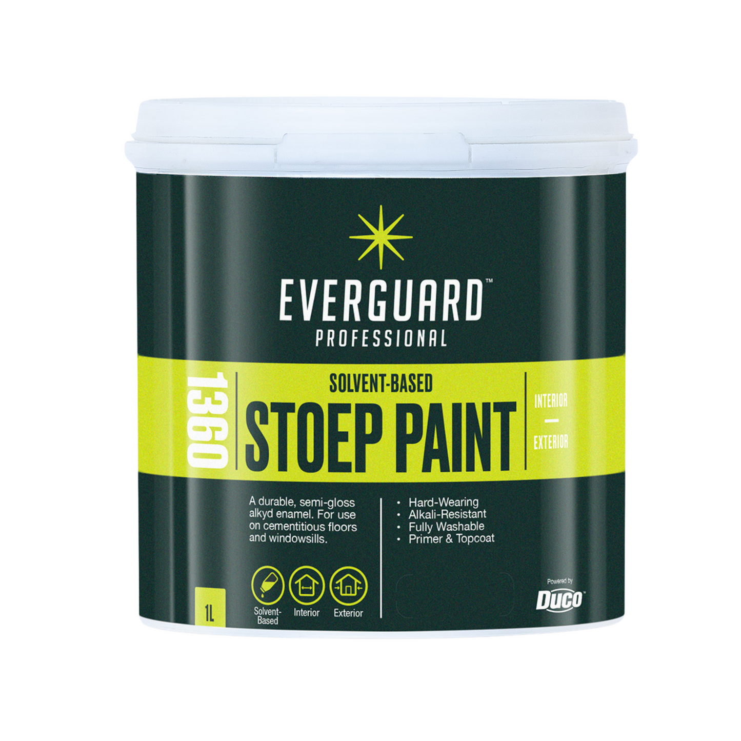 Everguard Solvent-Based Stoep Paint 1L Front