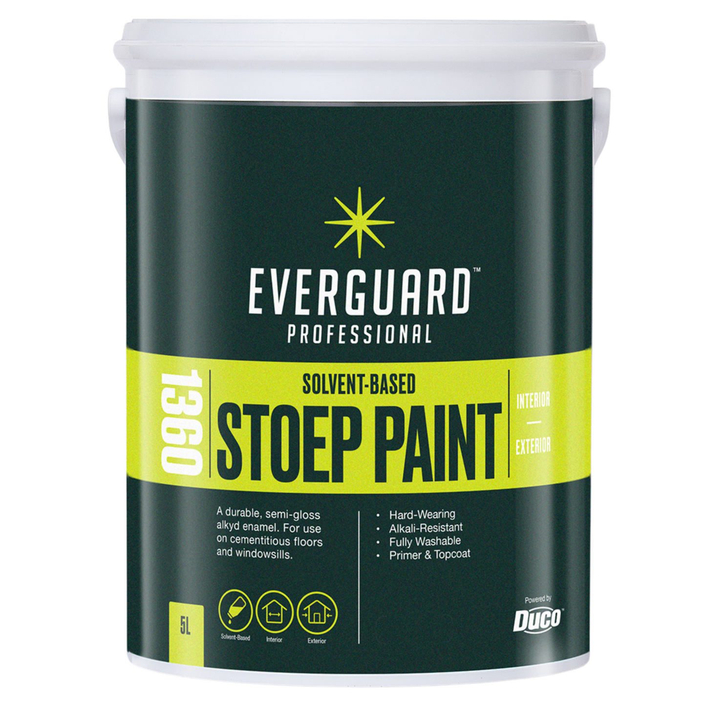 Everguard Solvent-Based Stoep Paint 5L Front