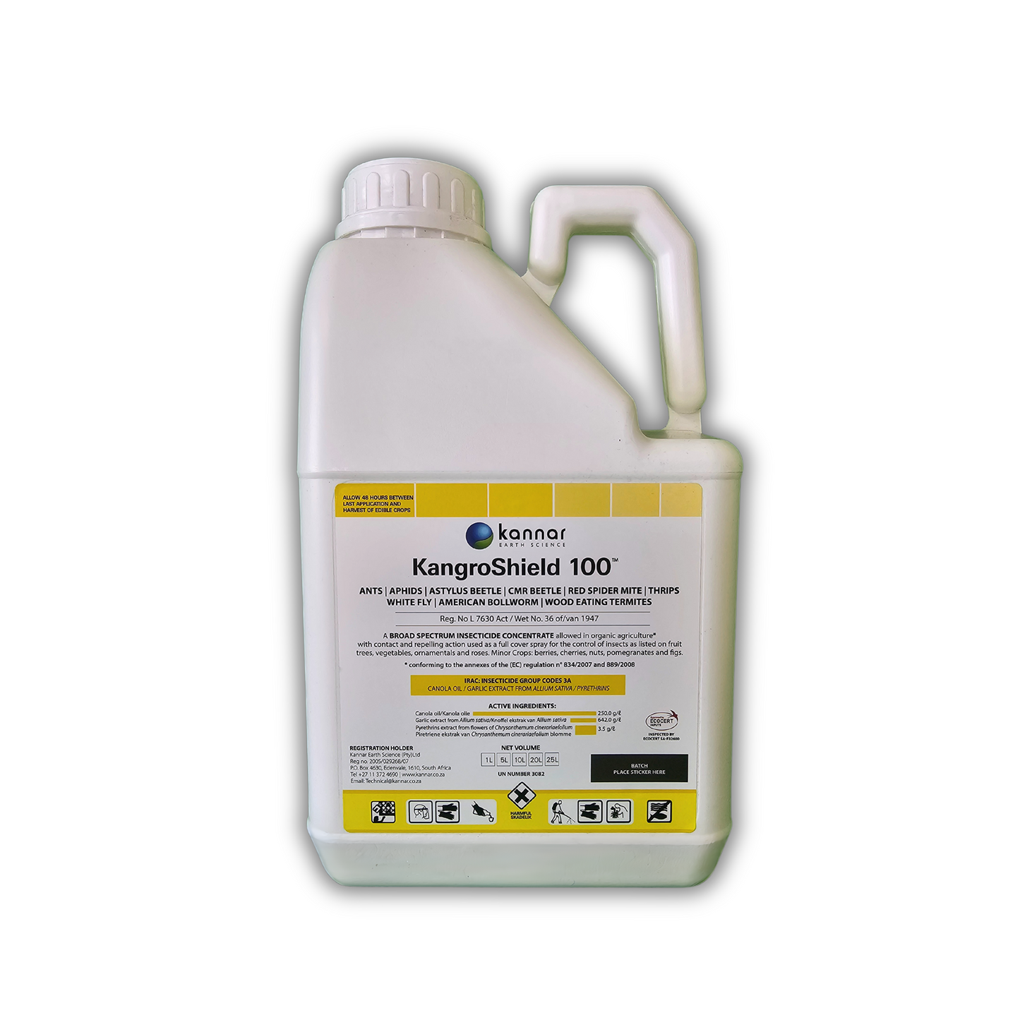 Insecticide Kannar KangroShield 100 5L Front