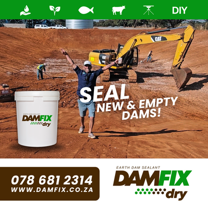 DAMFIX Dry Seal New and Empty Dams