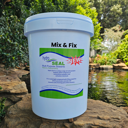 Multi-Purpose Sealants Hydro Mix & Fix 25kg Bucket Front