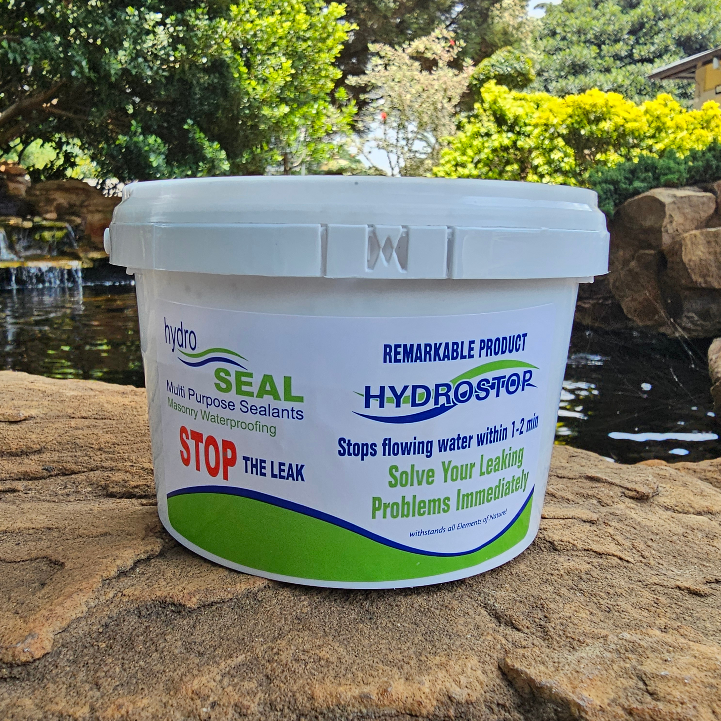 Multi-Purpose Sealants Hydro Stop 2kg Bucket Front