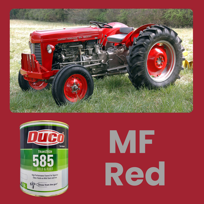 Tractor and Implement Paint, Duco 585 Field & Fleet Massey Ferguson Red